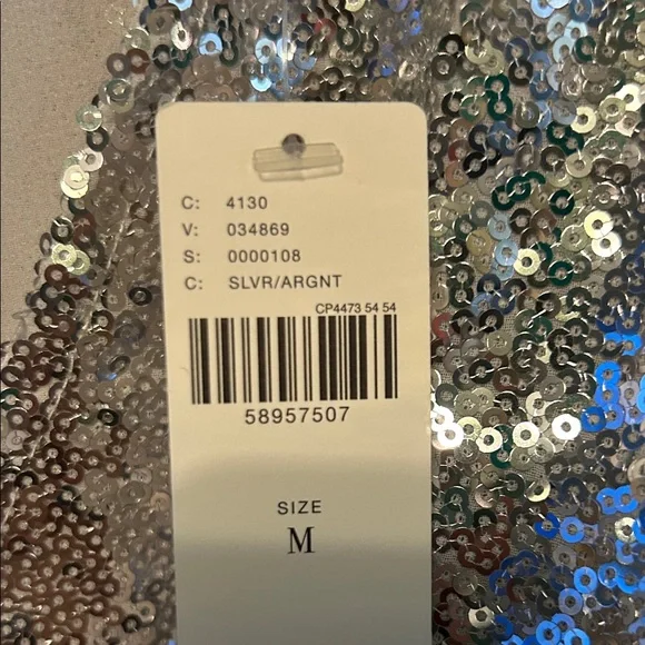 Anthropologie Sequin Wrap dress NWT! - Picture 12 of 12